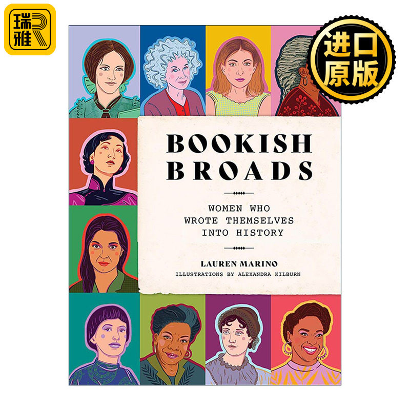 英文原版 Bookish Broads 书虫 把自己写进历史的女人 精装 文学史上被忽视的女性作家 英文版 进口英语原版书籍
