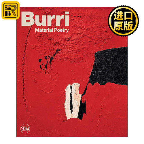 英文原版 Burri Material Poetry 阿尔贝托·布里 艺术画册 英文版 进口英语原版书籍