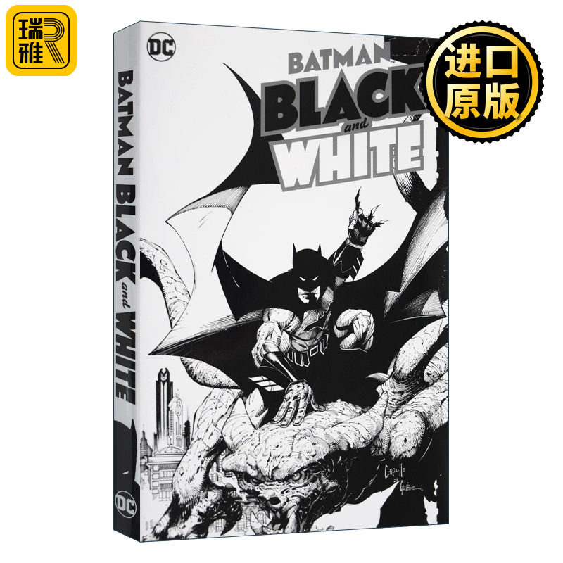 Batman BlackWhite 蝙蝠侠 黑与白 精装 英文原版