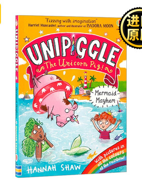 Usborne Unipiggle: Mermaid Mayhem 独角猪 美人鱼混乱 尤斯伯恩儿童全彩幽默搞笑章节桥梁书