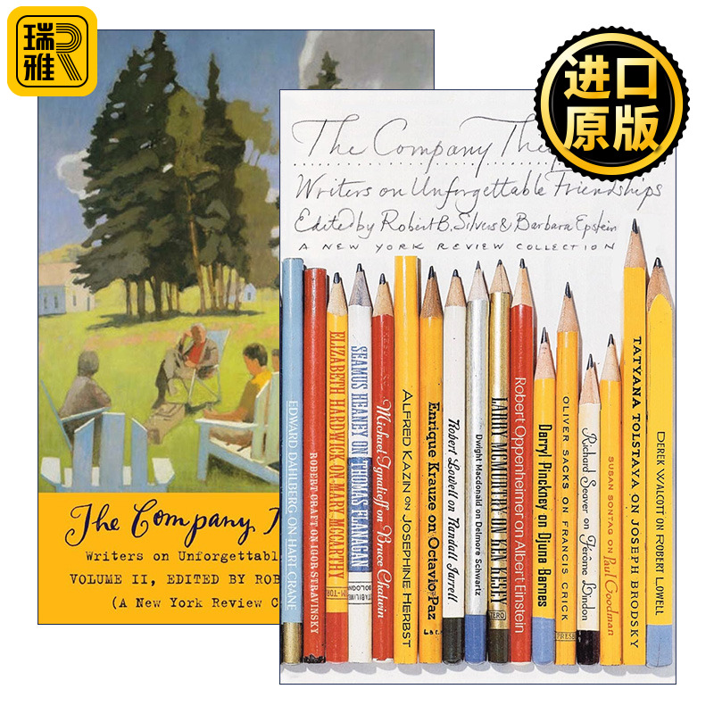 正版 The Company They Kept 他们的同伴2册 英文原版 进口英语书籍