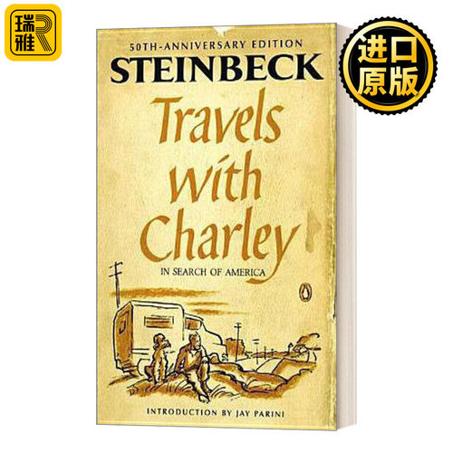 英文原版 Travels with Charley in Search of America Penguin Classics Deluxe Edition 查利偕游记 英文版 进口英语原版书籍
