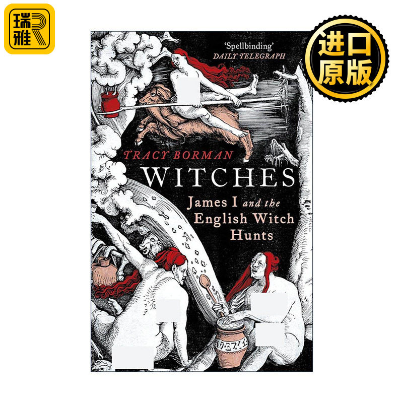 英文原版 Witches 女巫 詹姆斯一世与英格兰猎巫行动 英文版 进口英语原版书籍