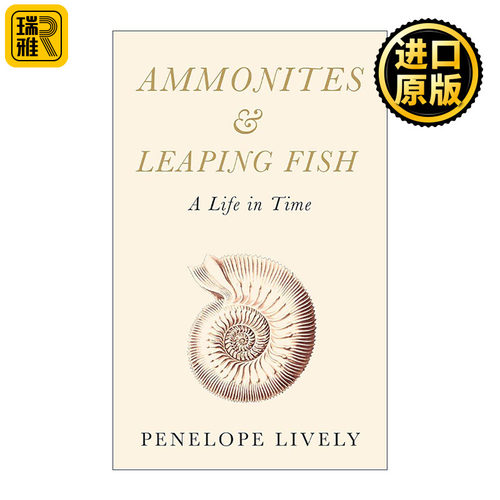 英文原版 Ammonites and Leaping Fish 菊石与跃鱼 时光中的一生 古生物学地质学读物 精装 英文版 进口英语原版书籍