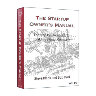 英文原版 The Startup Owner's Manual 创业者手册 教你如何构建伟大的企业 精装 Steve Blank 英文版 进口英语原版书籍