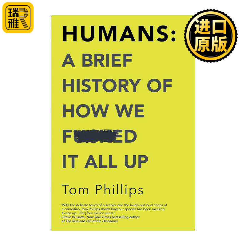 英文原版 Humans 愚蠢的人类 英文版 进口英语原版书籍