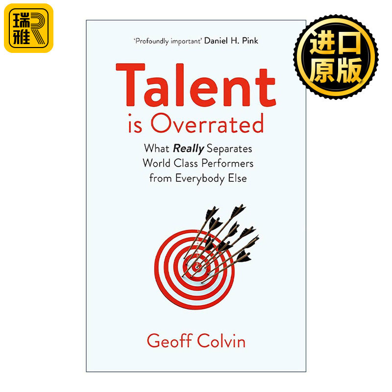 英文原版 Talent is Overrated 天才源自刻意练习 通向成功的高效学习法 第二版 杰夫·科尔文 Geoff Colvin 英文版 进口英语原版