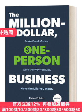 英文原版 The Million-Dollar  One-Person Business 百万美金的一人生意 自主创业 Elaine Pofeldt 英文版 进口英语原版书籍