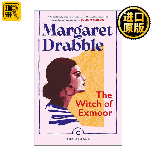 英文原版 The Witch of Exmoor 埃克斯穆尔的女巫 社会讽刺小说 Margaret Drabble 家庭伦理 英式冷幽默 英文版 进口英语原版书籍