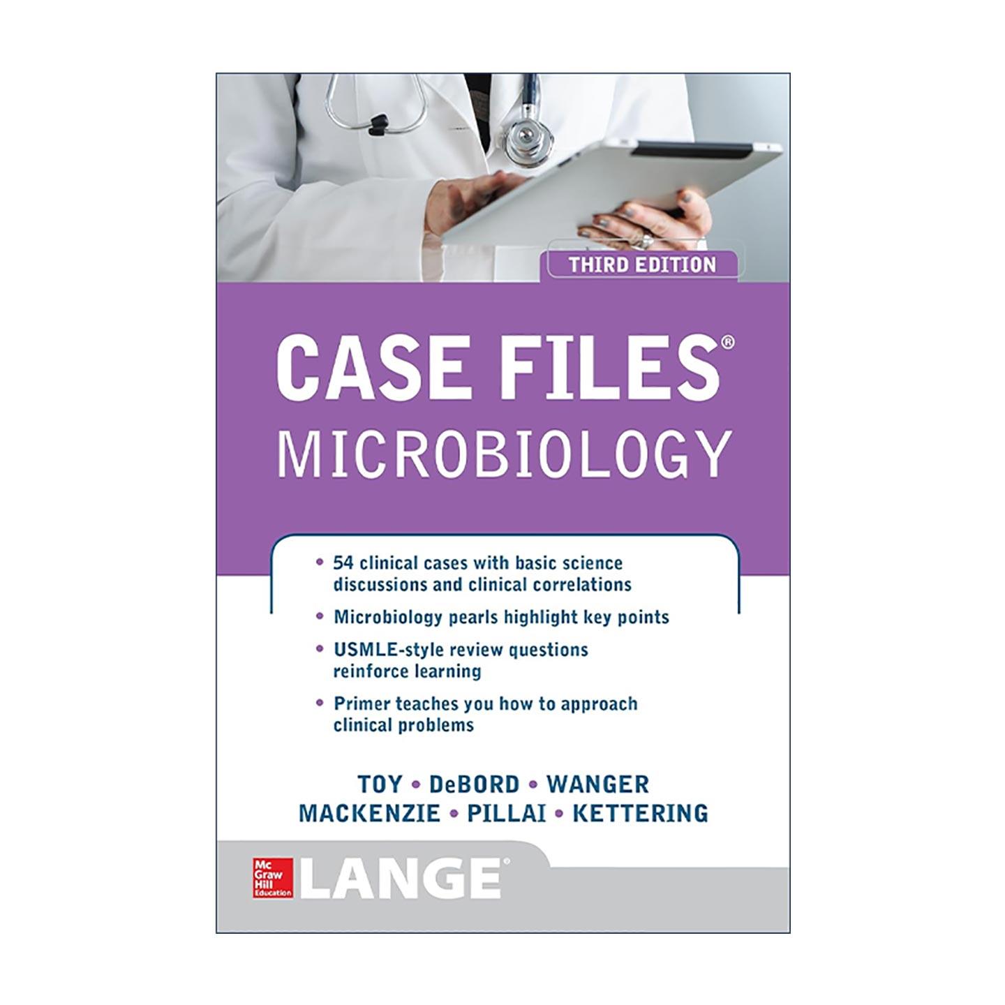 英文原版 Case Files Microbiology 微生物学案例集 第3版 英文版 进口英语原版书籍