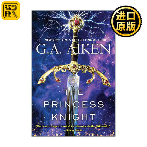 英文原版 The Princess Knight The Scarred Earth Saga 02 伤痕累累的地球传奇2 公主骑士 奇幻小说 G.A. Aiken 进口英语原版书籍