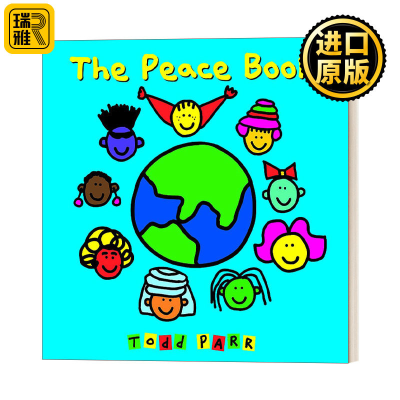 心情之书 平装 英文版 todd parr 没关系the okay book作者进口英语