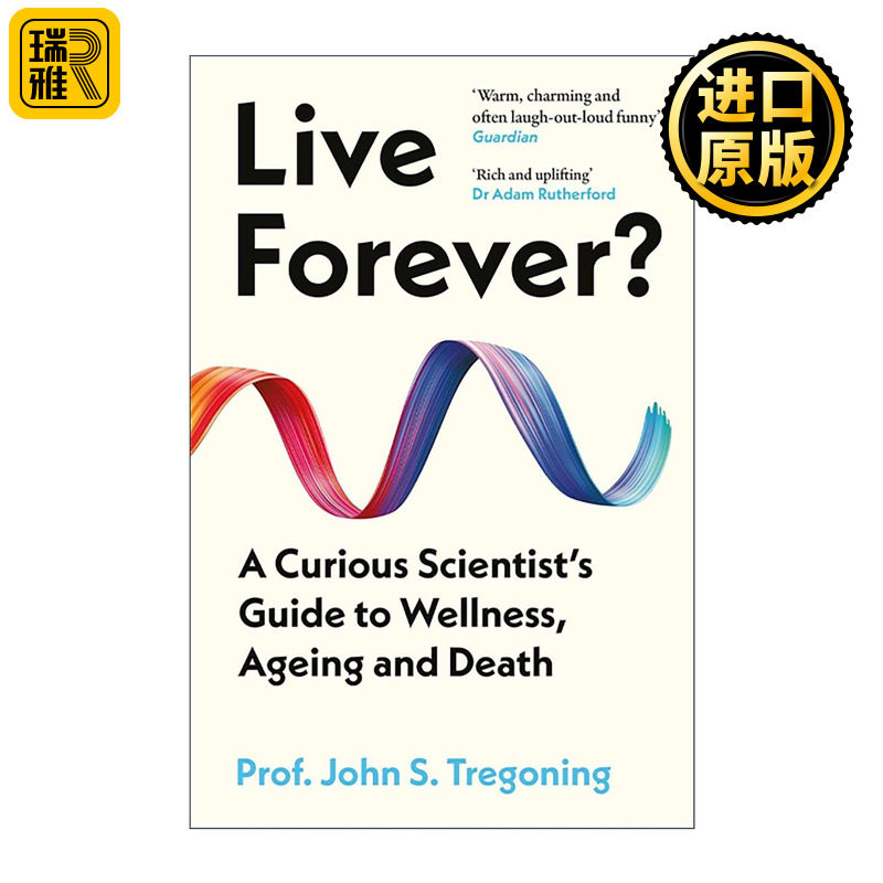 英文原版 Live Forever 拆解长寿真相 用科学区分长寿事实与流行噱头 健康科普 衰老研究 英文版 进口英语原版书籍