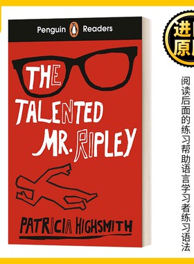 英文原版 Penguin Readers Level 6 The Talented Mr Ripley 企鹅分级阅读6 天才瑞普利 英文版 Patricia Highsmith 进口英语书籍