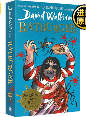 Ratburger 少女驯兽师和她的霹雳鼠 鼠堡包 英文原版 大卫少年幽默小说系列 罗尔德达尔继承人David Walliams全英文版进口英语书籍