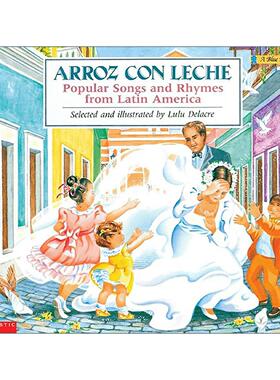 原版 Arroz con leche 米饭配牛奶 西班牙语儿童歌谣 进口原版书籍
