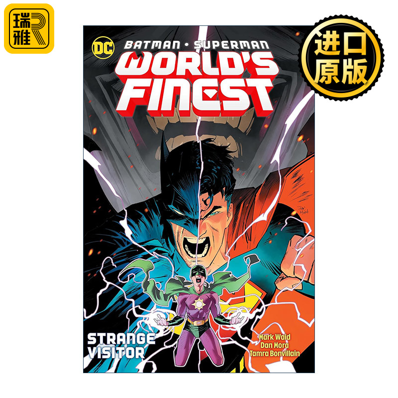 英文原版 Batman Superman World's Finest 