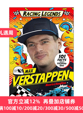 英文原版 Racing Legends Max Verstappen F1赛车手传奇 马克斯·维斯塔潘 英文版 进口英语原版书籍
