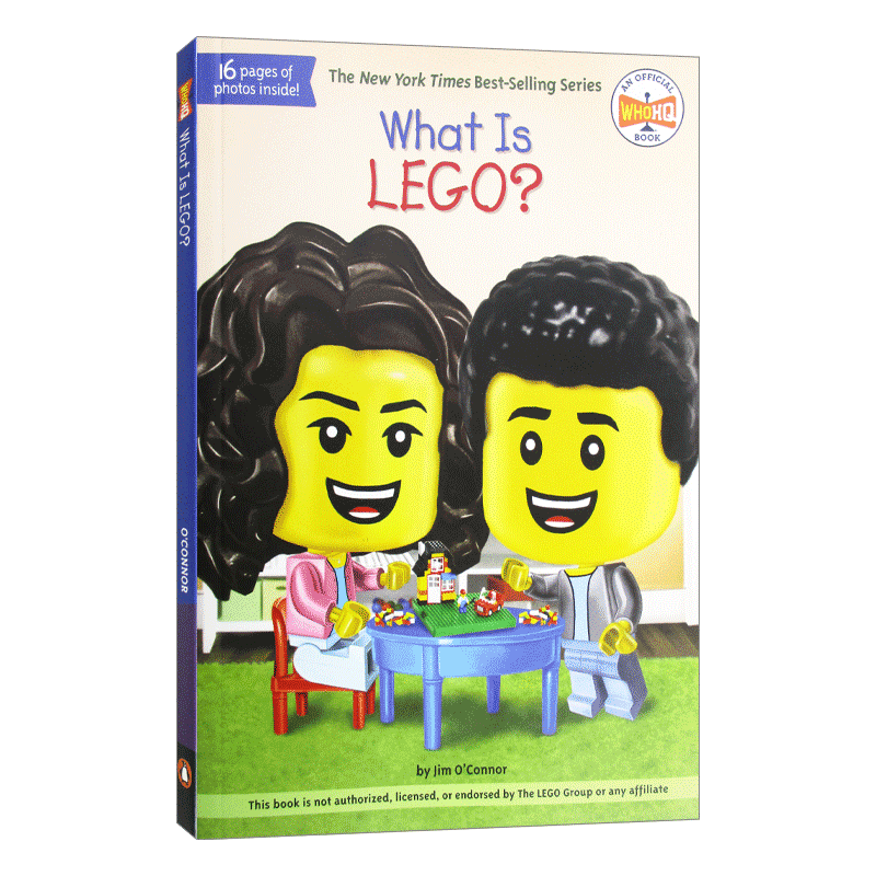 什么是乐高 英文原版 What Is Lego  全英文版 Jim O'Connor 进口原版英语书籍WhoWas/WhatWas/WhereIs/whois/WhatIs系列