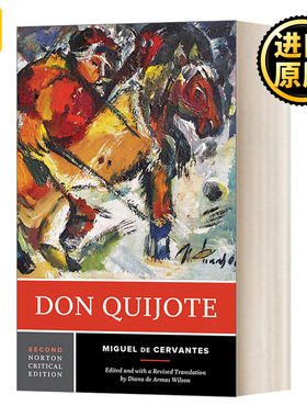 Don Quijote唐吉诃德 诺顿文学解读系列 Norton Critical Edition 英文原版文集书籍