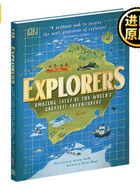 正版 Explorers 探险家 伟大冒险家的惊奇故事