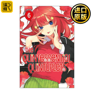 英文原版 The Quintessential Quintuplets 6 五等分的新娘6 同名动漫漫画 春场葱 讲谈社 英文版 进口英语原版书籍