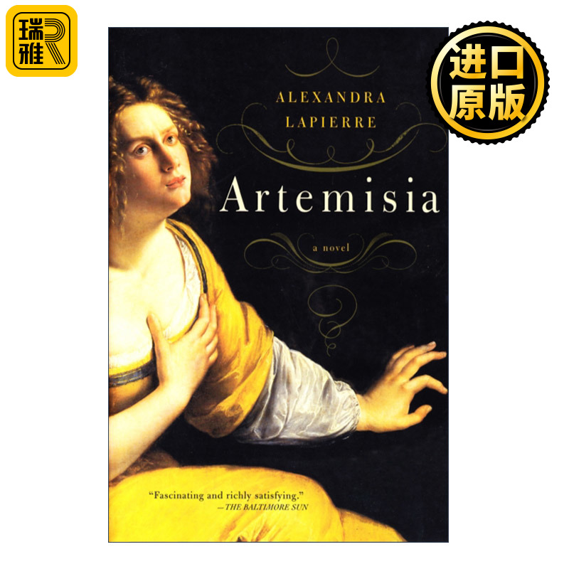 Artemisia阿特米西亚历史小说 Alexandra Lapierre英文原版