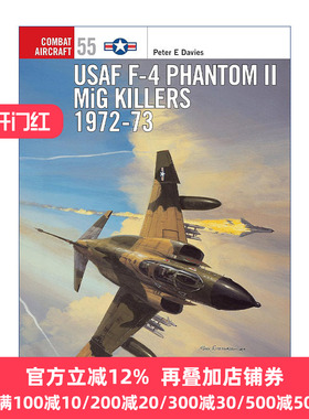 英文原版 USAF F-4 Phantom II MiG Killers 197273 F-4II