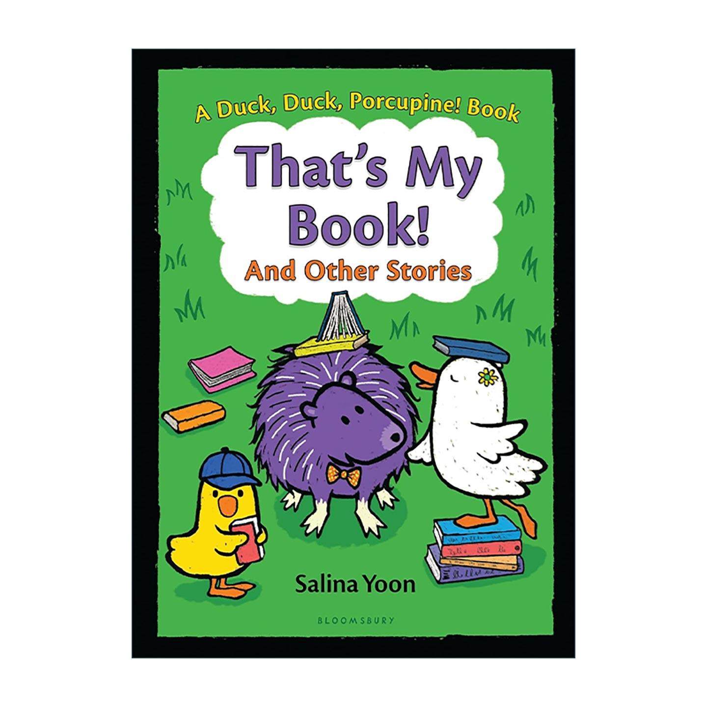 英文原版 That's My Book And Other Stories 大小鸭和豪猪3 Salina Yoon动物绘本 英文版 进口英语原版书籍