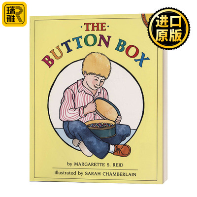 按钮盒进口英文原版书籍