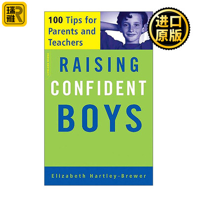 英文原版 Raising Confident Boys 养育自信的男孩 英文版 进口英语原版书籍