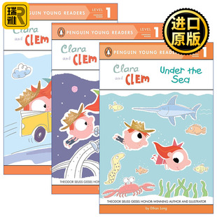 Level 克拉拉和克莱姆系列3册 Penguin Readers and Clem Clara Young