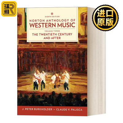 英文原版 Norton Anthology of Western Music Vol.3 3 Spiral-bound