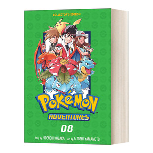 神奇宝贝 皮卡丘大冒险8 漫画 英文原版 Pokemon Adventures Collector's Edition宠物小精灵宝可梦 口袋妖怪 Pikachu进口英语书籍