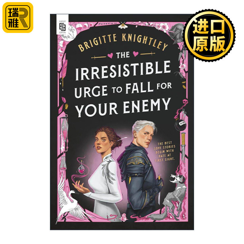 英文原版 The Irresistible Urge to Fall for Your Enemy 爱上死敌的致命诱惑 HP德赫文改编 德拉科马尔福和恋爱中的折磨 英文版