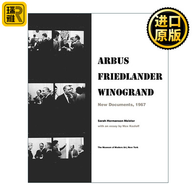 英文原版 Arbus Friedlander Winogrand New Documents 1967 阿勃丝 弗里德兰德 温诺格兰德 新纪实 摄影作品集精装 进口英语书籍
