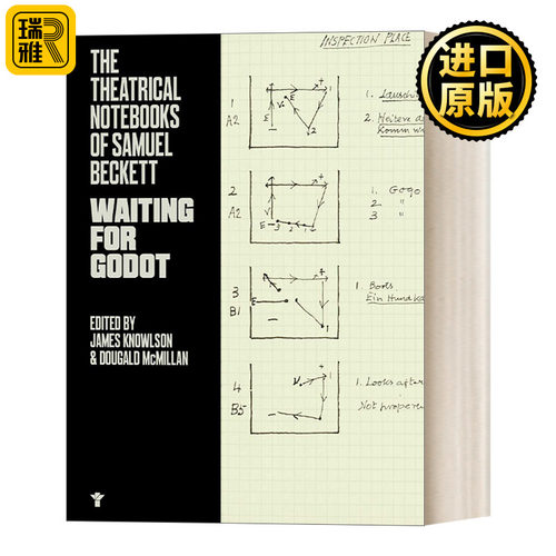 英文原版 The Theatrical Notebooks of Samuel Beckett Waiting for Godot 塞缪尔·贝克特戏剧笔记 等待戈多 英文版 进口英语书