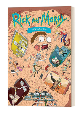 瑞克与莫蒂特刊合集3 漫画小说 英文原版 Rick and Morty Presents Vol. 3 莫迪和瑞克 绘本周边 英文版 Marc Ellerby进口英语书籍