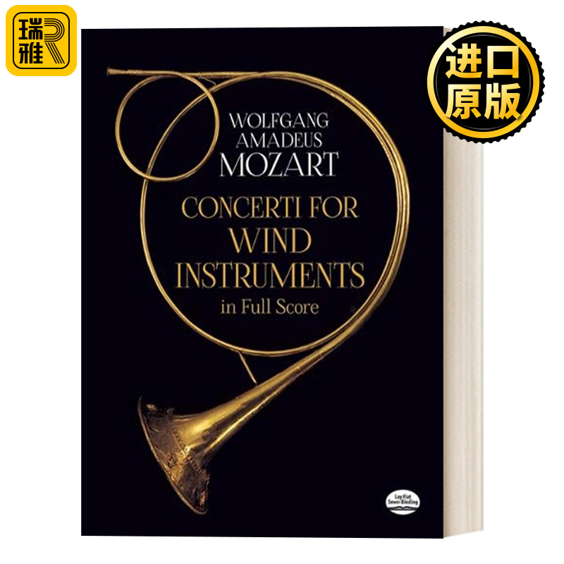 Concerti for Wind Instruments in Full Score  莫扎特十首管乐器协奏曲全谱