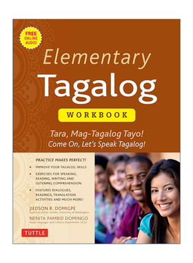 正版 Elementary Tagalog Workbook 英文原版 进口英语书籍