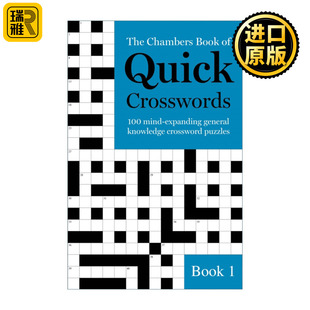 The Chambers Book of Quick Crosswords, Book 1 钱伯斯快速填字游戏1