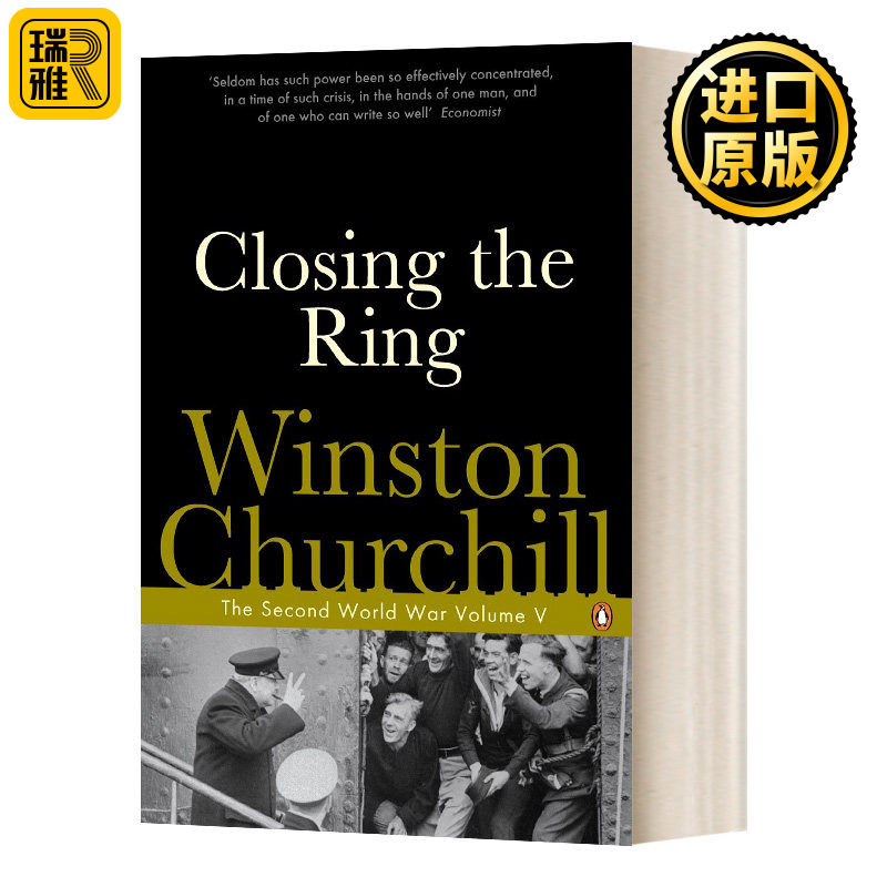 The Second World War Volume Closing the Ring 丘吉尔二战回忆录5 进口英语原版书籍