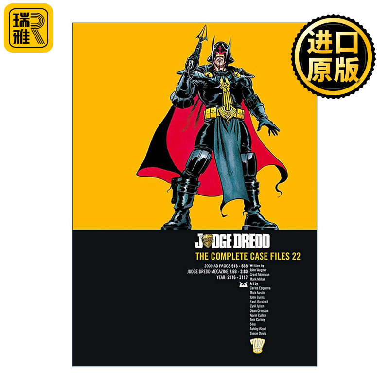 英文原版 Judge Dredd Case Files 22 特警判官 漫画合集22 英文版 进口英语原版书籍