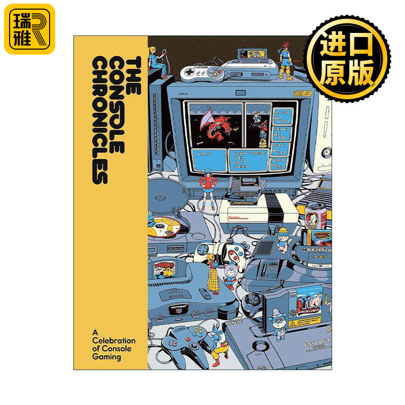 英文原版 The Console Chronicles 家庭游戏机编年史 精装带插图 英文版 进口英语原版书籍