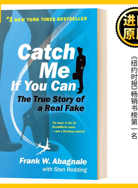 如果可以抓住我 英文原版 Catch Me If You Can  猫鼠游戏 电影原著 悬疑推理电影小说书籍全英文版进口原版英语书籍
