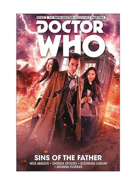 英文原版 Doctor Who Sins of the Father 神秘博士漫画 父之罪孽 第十任博士 英文版 进口英语原版书籍