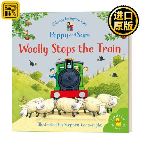 Farmyard Tales Poppy and Sam: Stories Woolly Stops the Train 农场故事：伍利停了火车