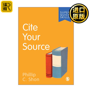 如何正确引用文献 Cite Your Source 英美大学本科生学术指南 SAGE学术技能入门系列