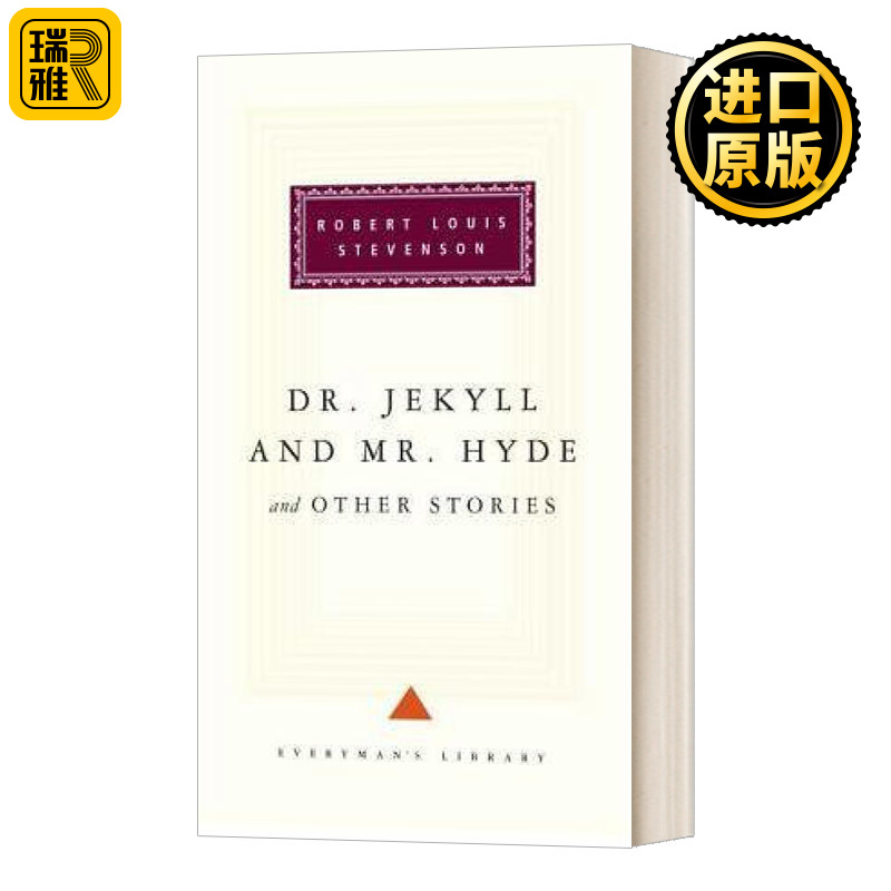 杰基尔博士和海德先生 人人图书馆精装 英文原版小说 Dr Jekyll And Mr Hyde 英文版 Robert Louis Stevenson 进口英语书籍