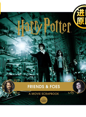 英文原版 Harry Potter: Friends & Foes: A Movie Scrapbook